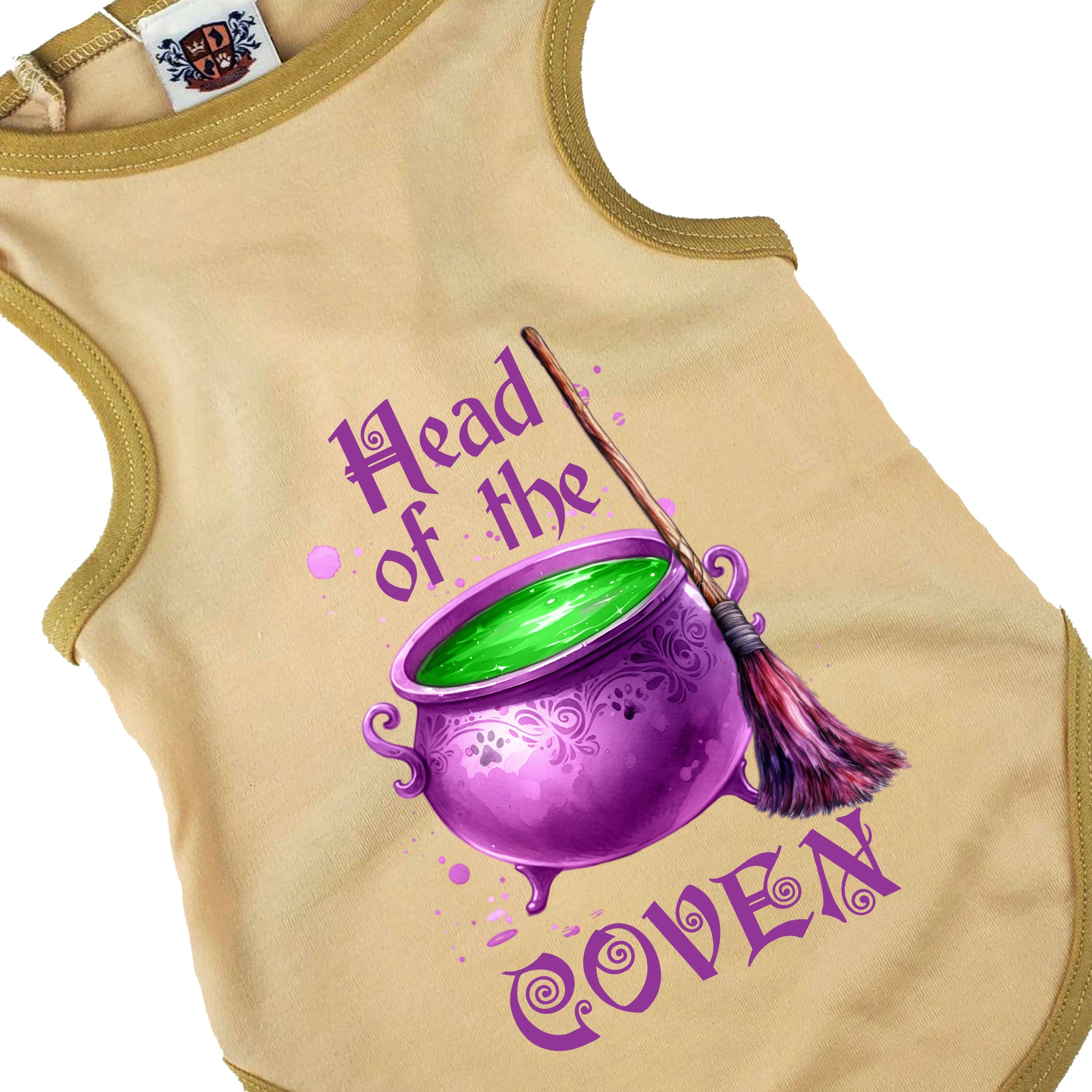 Halloween Dog Shirt | Head Of The Coven